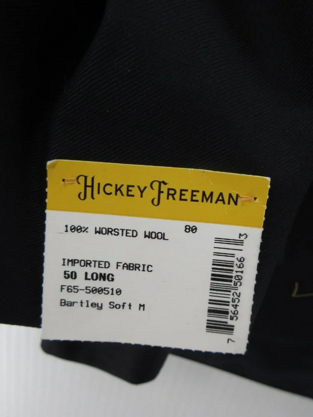 Hickey Freeman Sport Coat 50 L Blazer Worsted Wool Traveler Luxury NEW